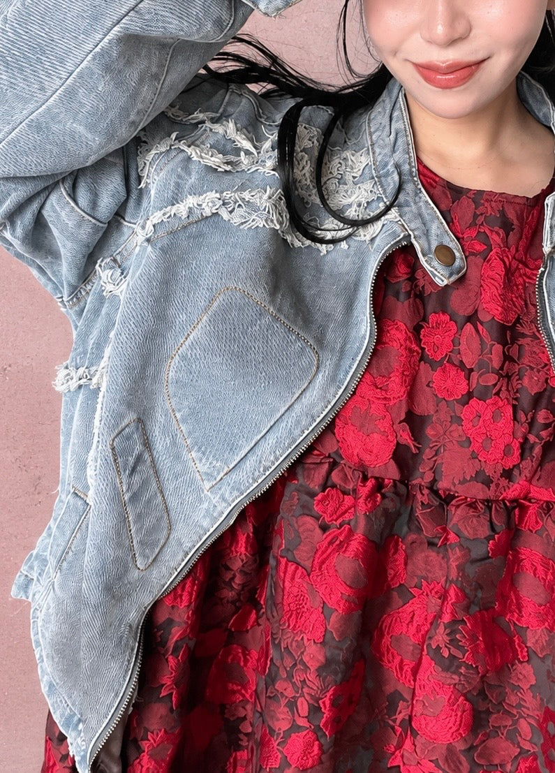 花の中で微笑むドレス