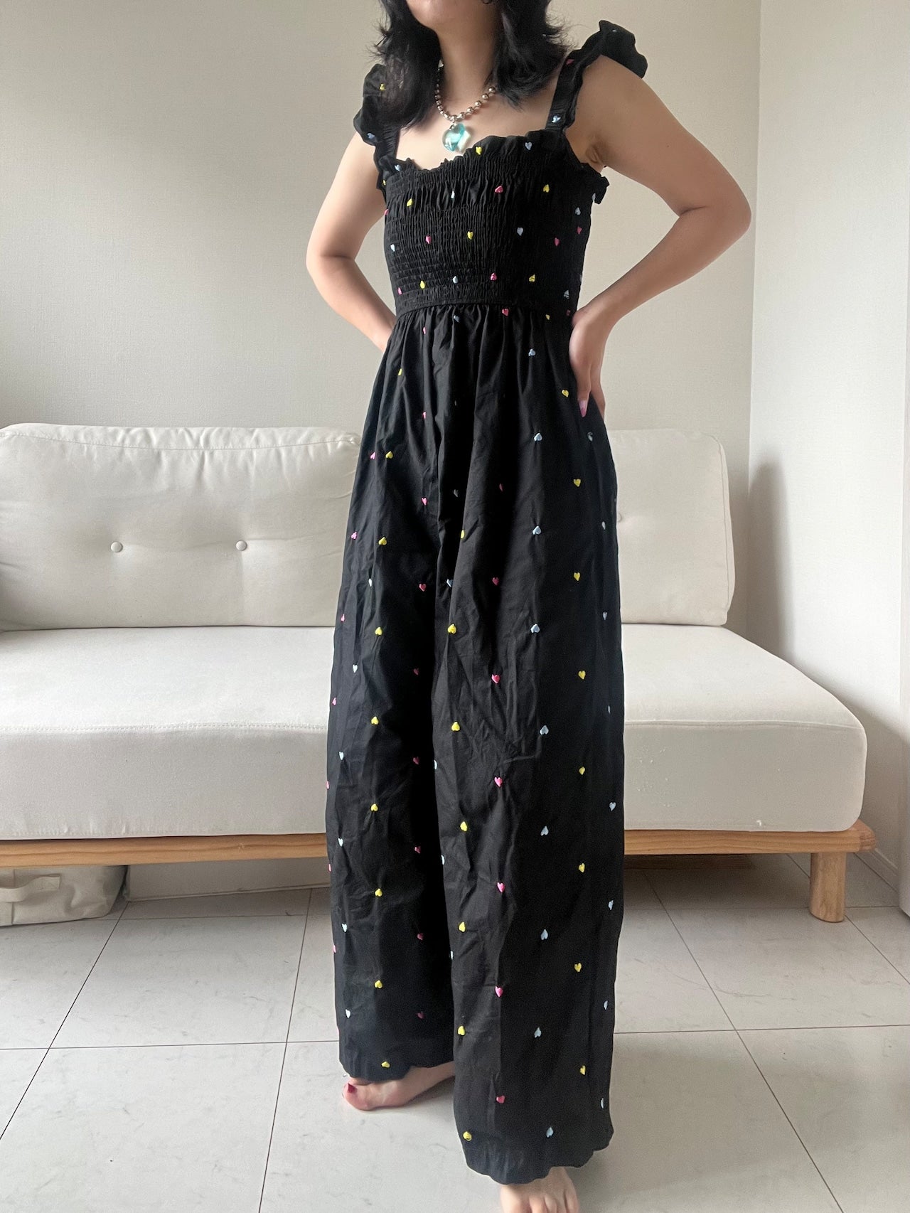 ハートのホッピングシャワー