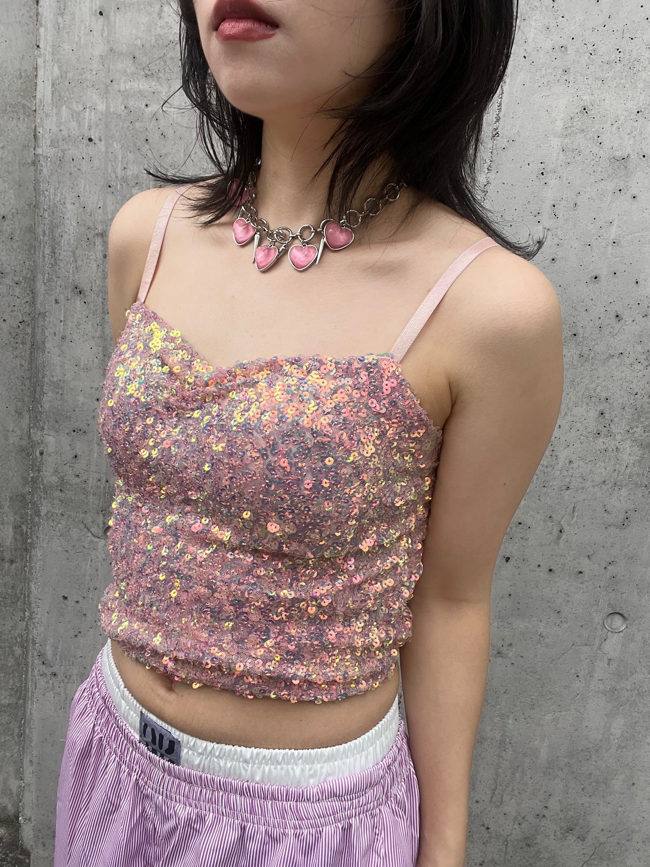 愛を重ねるネックレス