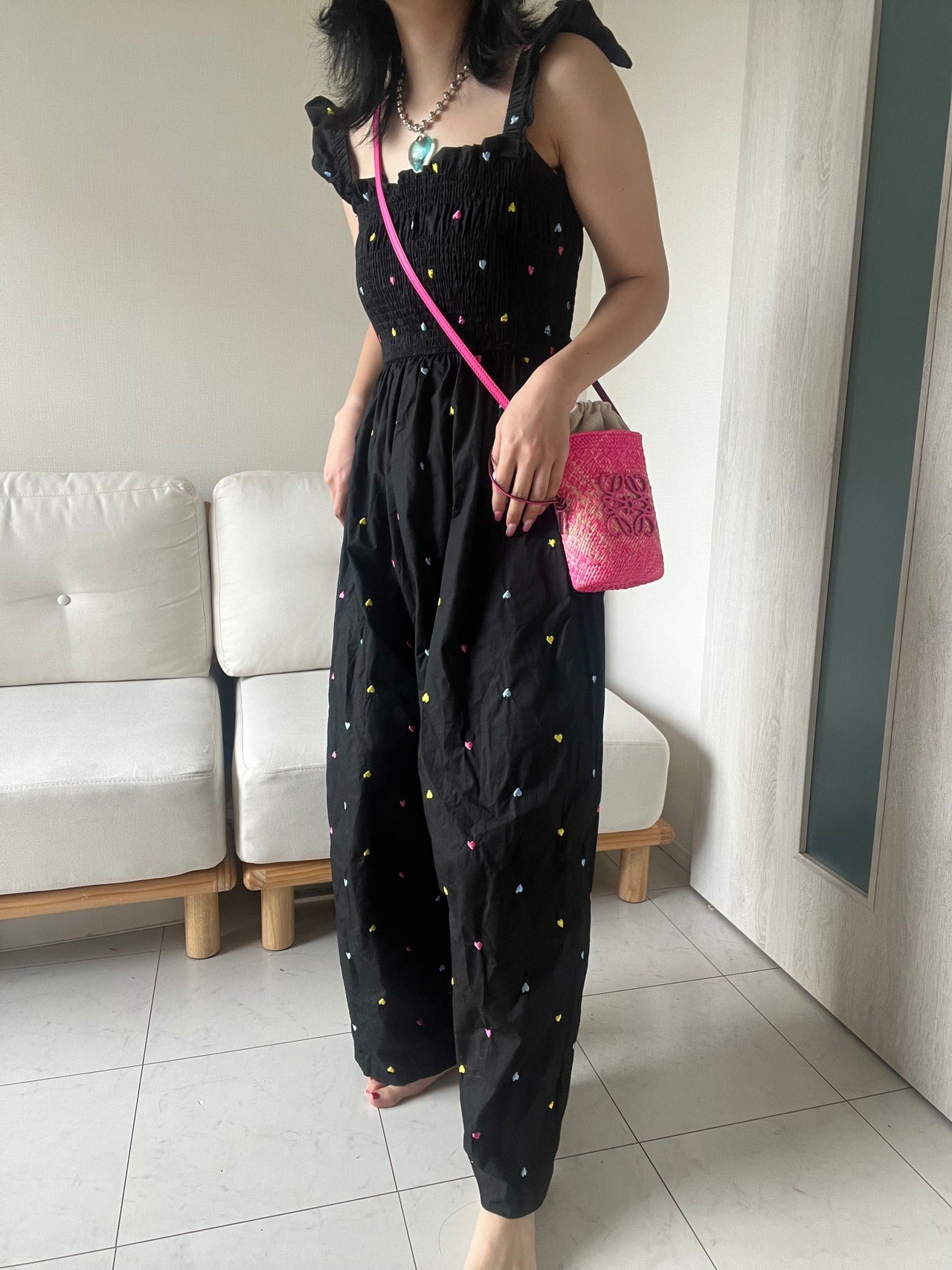 ハートのホッピングシャワー