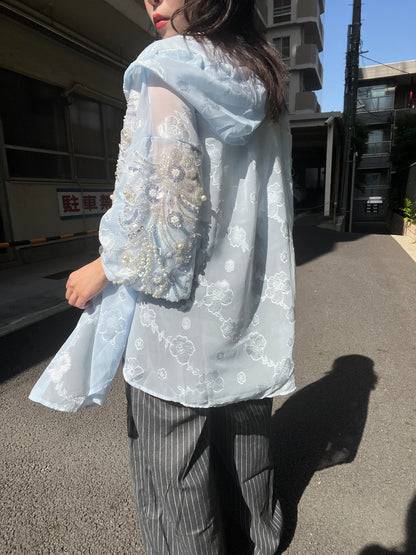雫と真珠と水