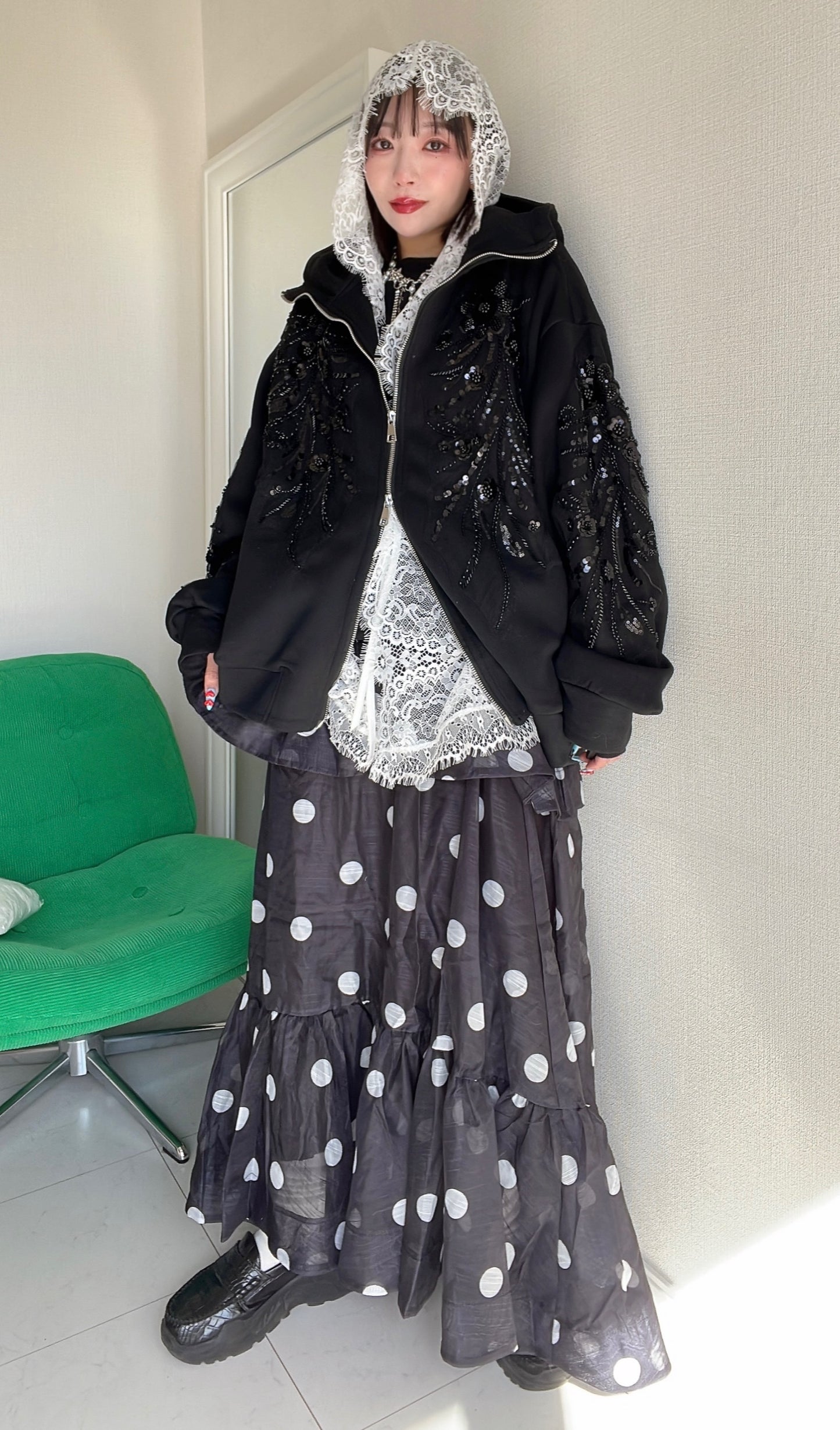雫と真珠とレース