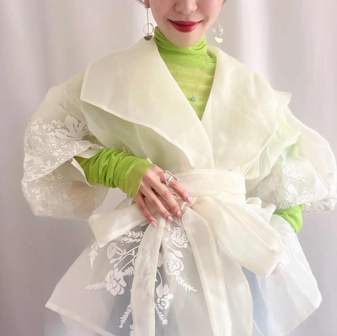 princess sheer jacket